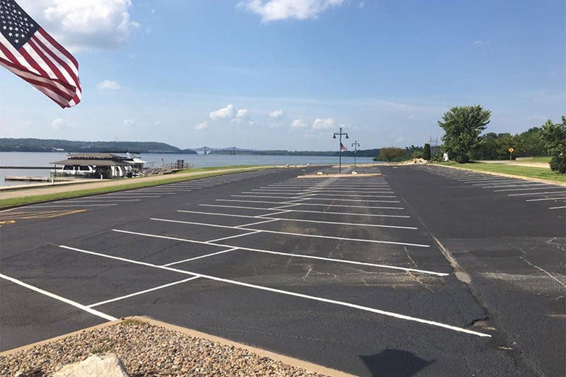 Blacktop Parking Lot | 309 Paving Services in Spring Bay IL