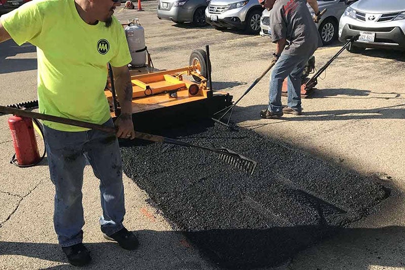 Blacktop Patch Work | 309 Paving Services in Spring Bay IL